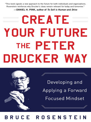 cover image of Create Your Future the Peter Drucker Way